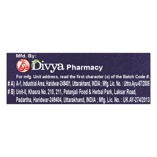 Divya Giloy Ghanvati Advance - Natural Herbal Supplement