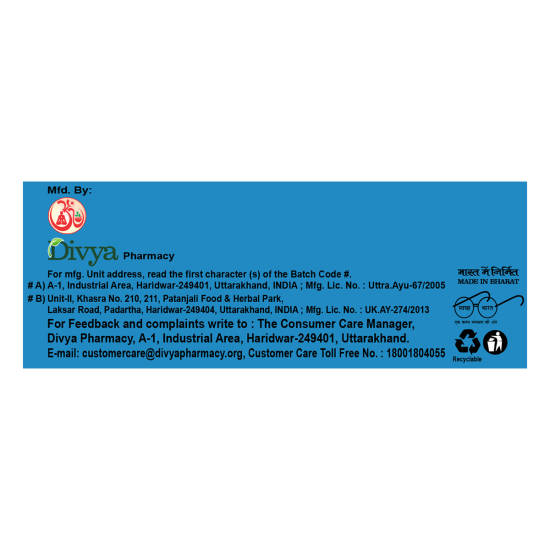 Divya Bpgrit 60 N 41 g - Natural Well-being Support