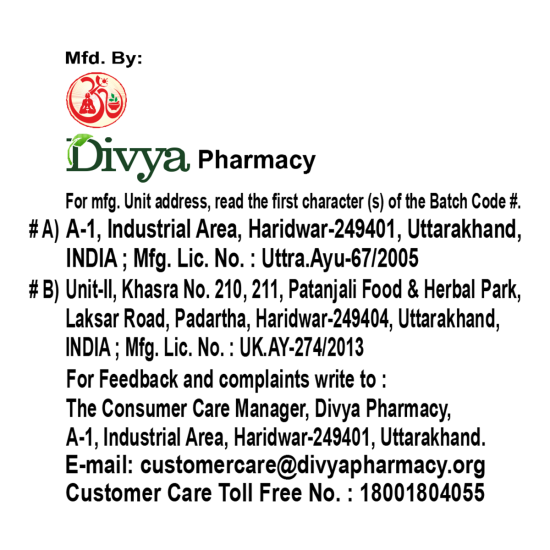Divya Jyotishmati Taila Virgin 60 ml - Premium Herbal Oil