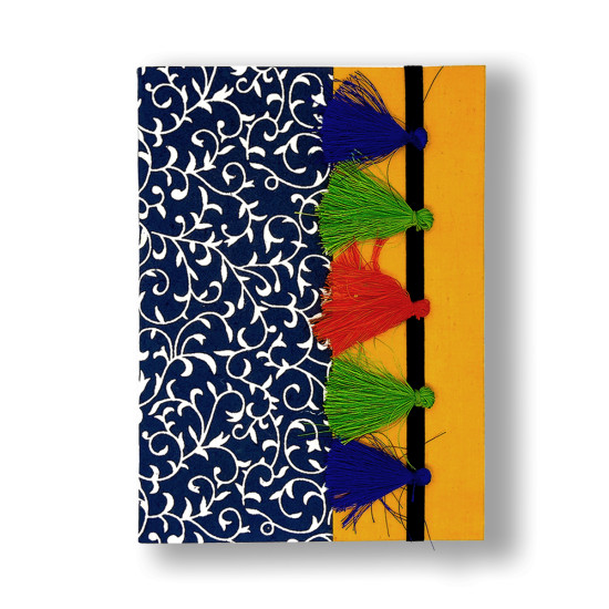 NeuOrigin Handmade Paper Eco-Friendly Notebooks - Vibrant Colors and Tassel Included