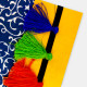 NeuOrigin Handmade Paper Eco-Friendly Notebooks - Vibrant Colors and Tassel Included