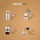 NeuOrigin Steel Filter Coffee Maker - Traditional & Eco-Friendly