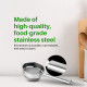 NeuOrigin Stainless Steel Strainer - Ergonomic Handle for Easy Grip NeuOrigin Stainless Steel Strainer - Ergonomic Handle for Easy Grip