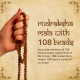NeuOrigin Sacred Rudraksha Mala - 108 Beads 5 Mukhi - Handmade for Spiritual Awakening