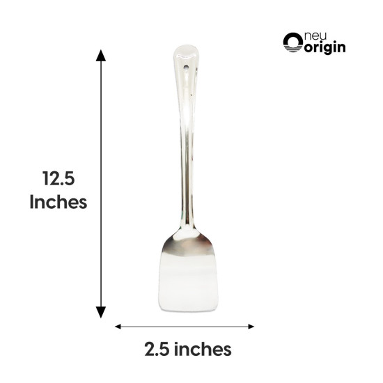 NeuOrigin Stainless Steel Spatula Turner - Precision Cooking Tool NeuOrigin Stainless Steel Spatula Turner - Precision Cooking Tool