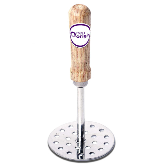 NeuOrigin 8.6 Inch Stainless Steel Masher - Versatile Kitchen Tool