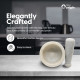 NeuOrigin Marble Mortar and Pestle Set - Premium Stone Grinder for Kitchen