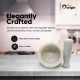 NeuOrigin Marble Mortar and Pestle Set - Premium Stone Grinder for Kitchen