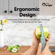 NeuOrigin Stainless Steel Swivel Vegetable Peeler - Comfortable Handle, Dishwasher Safe