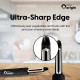 NeuOrigin Stainless Steel Swivel Vegetable Peeler - Comfortable Handle, Dishwasher Safe