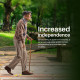NeuOrigin Wooden Walking Stick - Handmade Cane for Elders