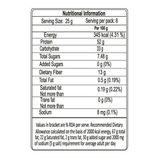 Patanjali Soya Chunks 220g - Nutritious Plant-Based Protein
